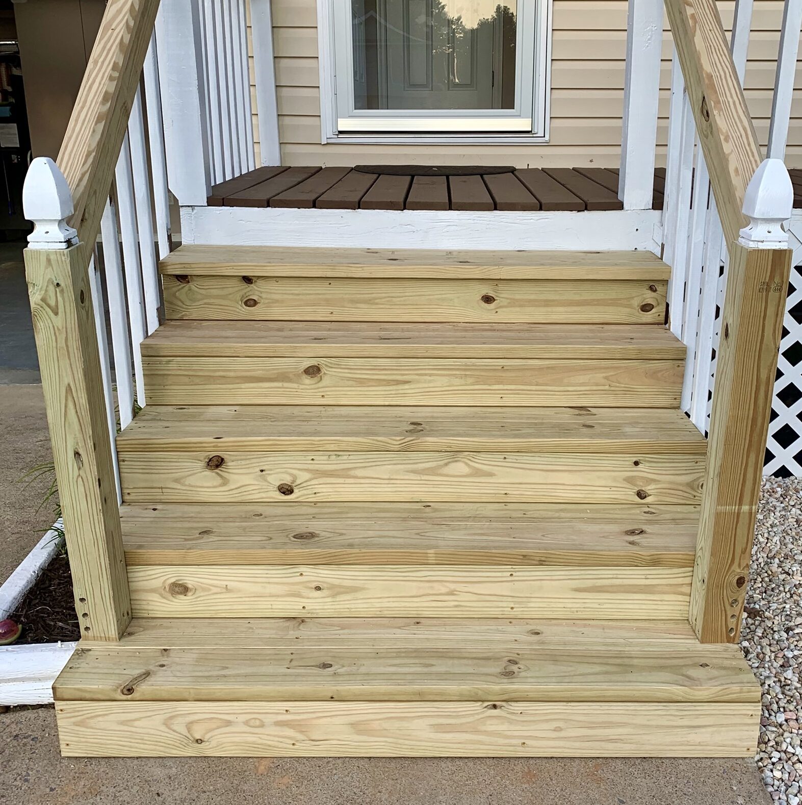 contractor steps for house, steps for porch, steps for deck Columbia SC